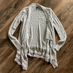 Love by Design lace cardigan